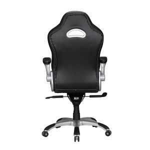 Silla Gaming NORIS de diseño deportivo, gran acolchado y para uso profesional de 8 horas, en negro