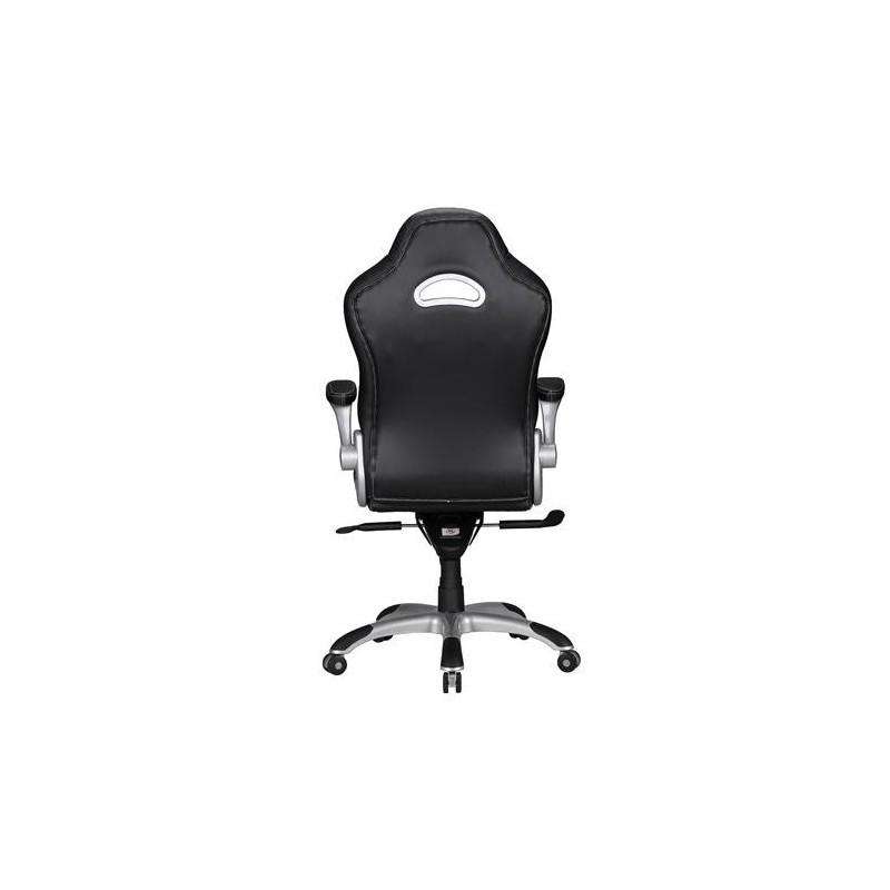 Silla Gaming NORIS de diseño deportivo, gran acolchado y para uso profesional de 8 horas, en negro