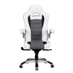 Silla Gaming NORIS de diseño deportivo, gran acolchado y para uso profesional de 8 horas, en negro