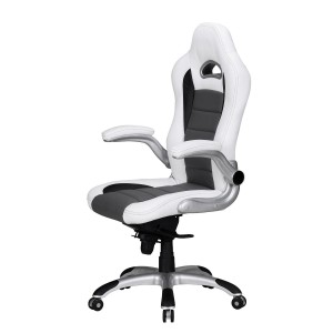 Silla Gaming NORIS de diseño deportivo, gran acolchado y para uso profesional de 8 horas, en negro