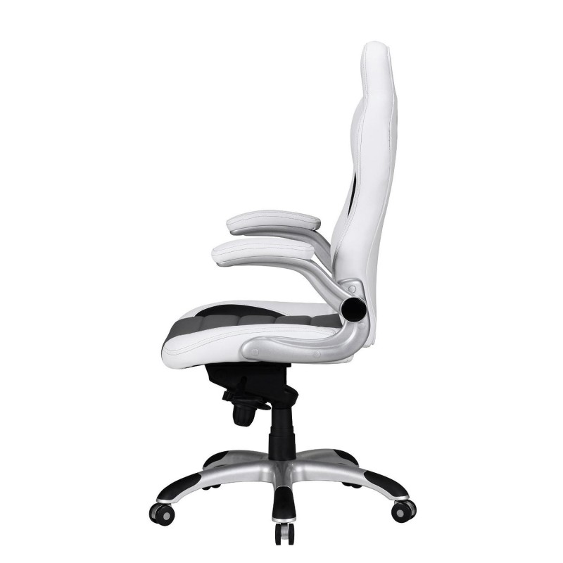 Silla Gaming NORIS de diseño deportivo, gran acolchado y para uso profesional de 8 horas, en negro