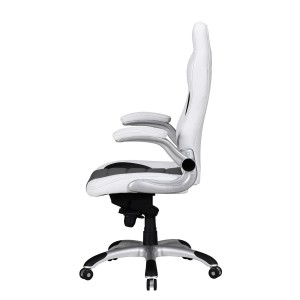 Silla Gaming NORIS de diseño deportivo, gran acolchado y para uso profesional de 8 horas, en negro