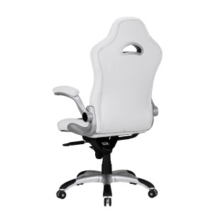 Silla Gaming NORIS de diseño deportivo, gran acolchado y para uso profesional de 8 horas, en negro