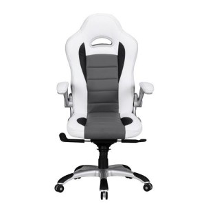 Silla Gaming NORIS de diseño deportivo, gran acolchado y para uso profesional de 8 horas, en negro