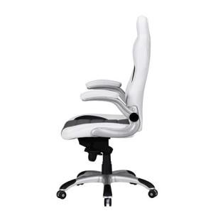 Silla Gaming NORIS de diseño deportivo, gran acolchado y para uso profesional de 8 horas, en negro