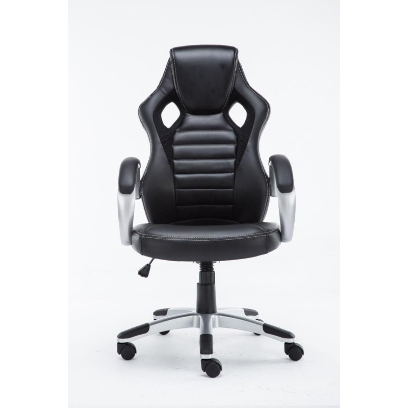 Silla gaming ASCARI PRO, diseño deportivo, color negro