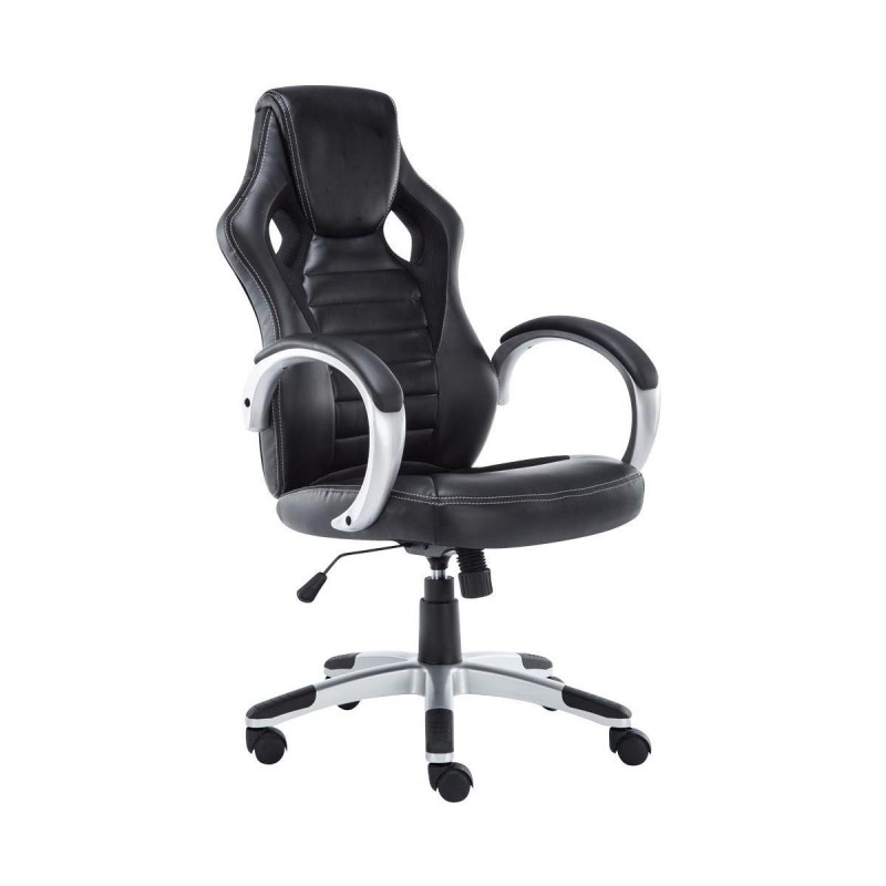 Silla gaming ASCARI PRO, diseño deportivo, color negro