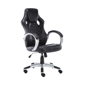 Silla gaming ASCARI PRO, diseño deportivo, color negro