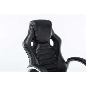 Silla gaming ASCARI PRO, diseño deportivo, color negro