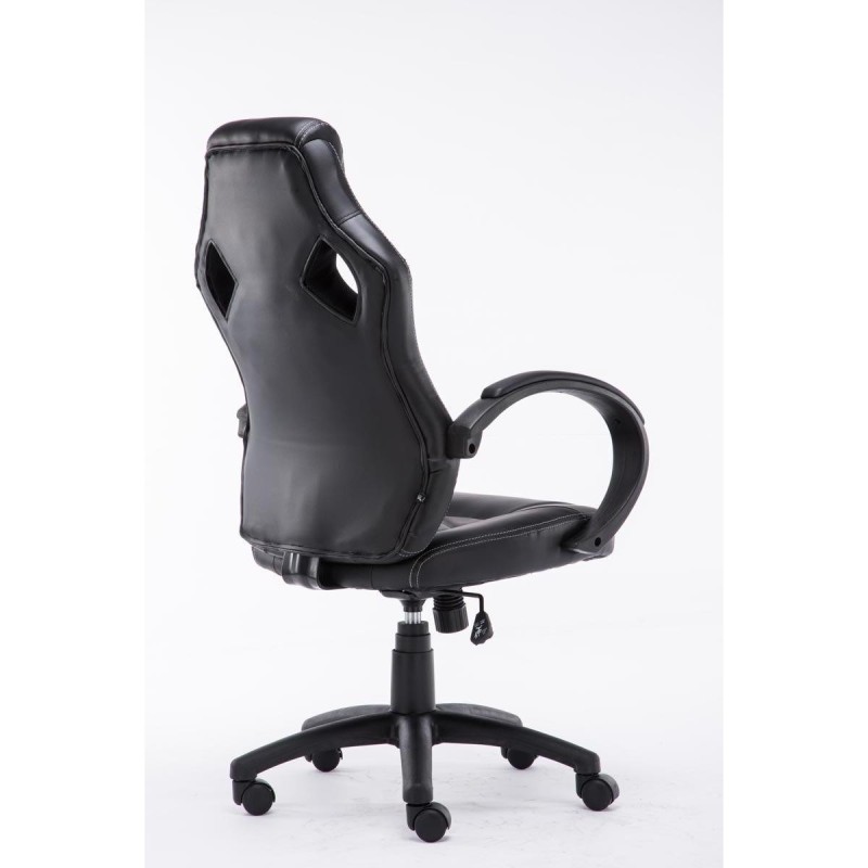Silla gaming JARAMA, diseño deportivo, color negro