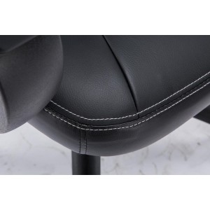 Silla gaming JARAMA, diseño deportivo, color negro