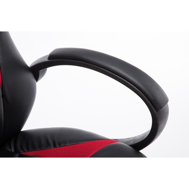 Silla gaming JARAMA, diseño deportivo, color negro