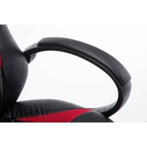 Silla gaming JARAMA, diseño deportivo, color negro