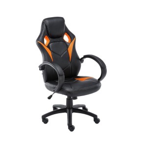 Silla gaming JARAMA, diseño deportivo, color negro