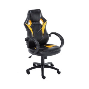 Silla gaming JARAMA, diseño deportivo, color negro