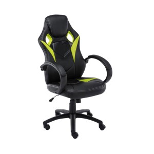 Silla gaming JARAMA, diseño deportivo, color negro