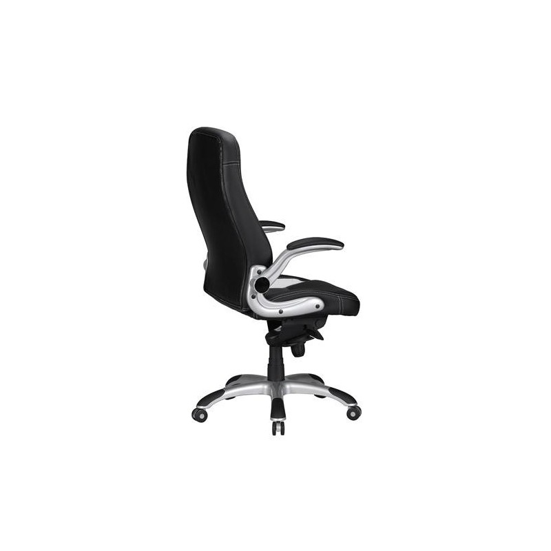 Silla Gaming MONTREAL. Diseño de inspiración deportiva, gran acolchado y para uso profesional de 8 horas, en negro