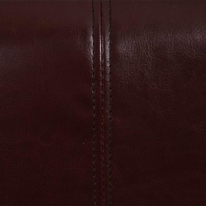 Sofá 3 plazas COUCH, gran diseño y muy cómodo, en piel color marrón