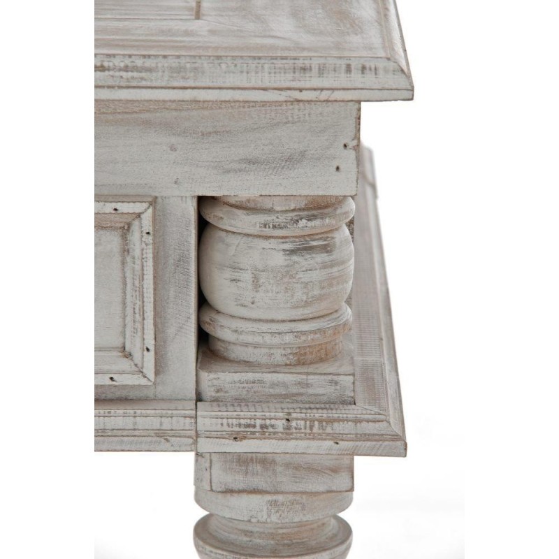 Escritorio LUCAS, de estilo clásico y hecha a mano, dimensiones 130x82,5x60 cm