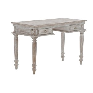 Escritorio LUCAS, de estilo clásico y hecha a mano, dimensiones 130x82,5x60 cm