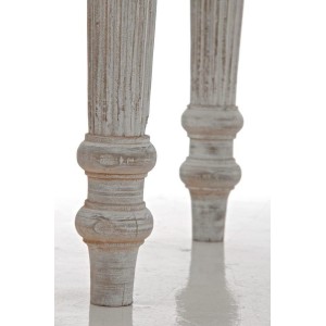 Escritorio LUCAS, de estilo clásico y hecha a mano, dimensiones 130x82,5x60 cm