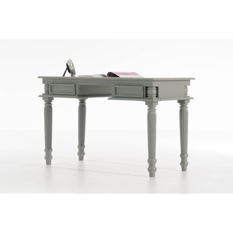 Escritorio LUCAS, de estilo clásico y hecha a mano, dimensiones 130x82,5x60 cm