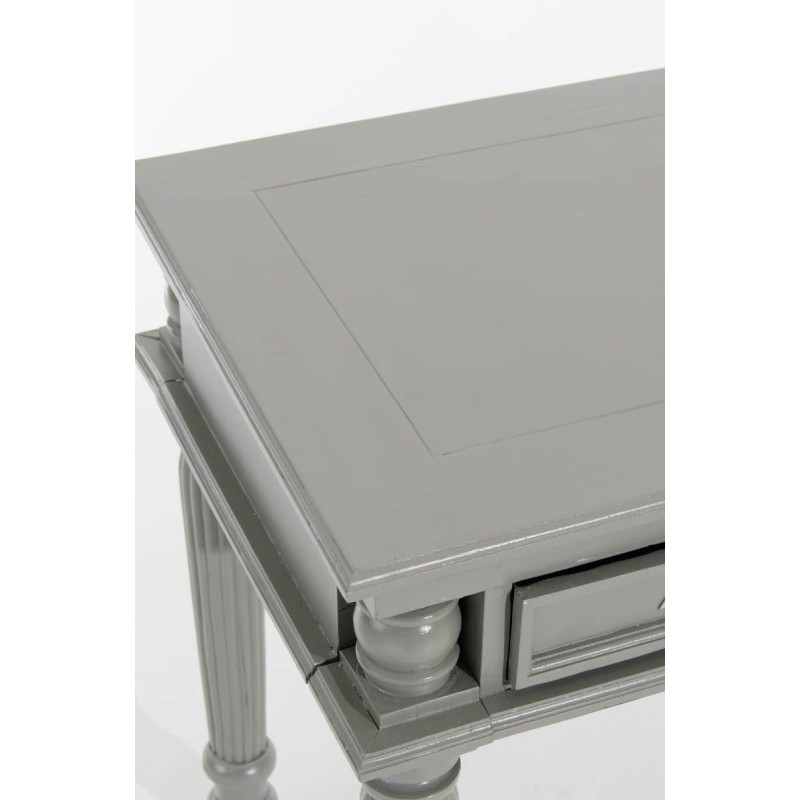 Escritorio LUCAS, de estilo clásico y hecha a mano, dimensiones 130x82,5x60 cm