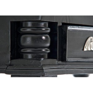 Escritorio LUCAS, de estilo clásico y hecha a mano, dimensiones 130x82,5x60 cm