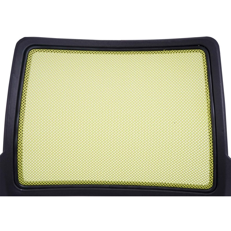 Lote de 4 sillas de confidente PISA apilables con diseño ergonómico, estructura metálica y tapizadas en malla transpirable