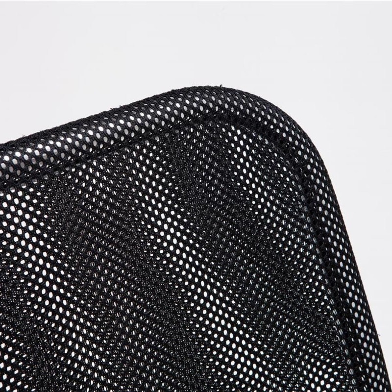 Silla de Confidente JAMAICA, sin brazos, bonito diseño, robusta y resistente, en malla transpirable Negro