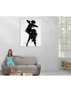 Sillón ARUCAS acolchado en piel, negro, estructura metálica 2