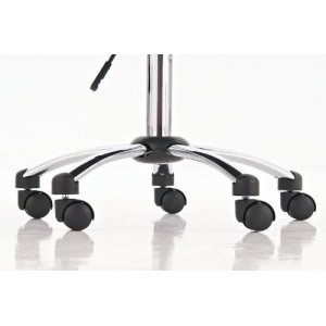 Silla de Diseño VIENA, acolchado, estructura metálica, en piel negro