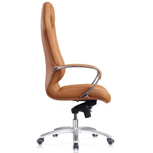 Sillón BATURA, homologado 8 horas y tapizado en piel natural color negro