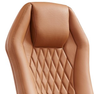 Sillón BATURA, homologado 8 horas y tapizado en piel natural color negro