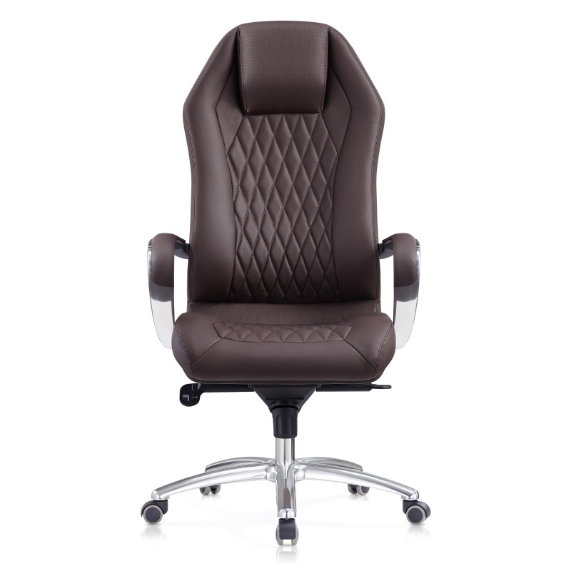 Sillón BATURA, homologado 8 horas y tapizado en piel natural color negro