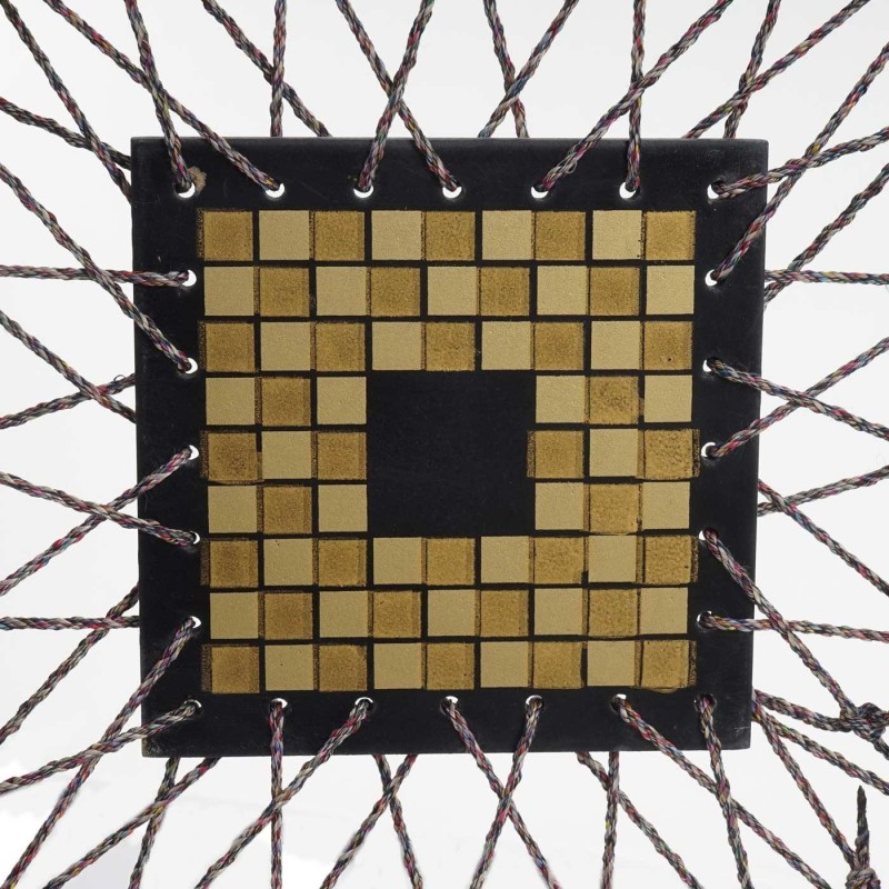 Biombo ELIN, 170x160x2cm, estructura de madera y precioso diseño