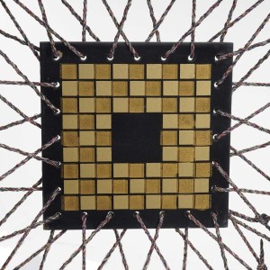 Biombo ELIN, 170x160x2cm, estructura de madera y precioso diseño