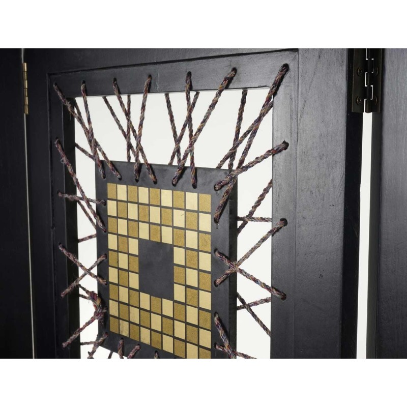 Biombo ELIN, 170x160x2cm, estructura de madera y precioso diseño