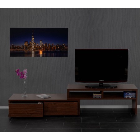 Cuadro LED WORLD TRADE CENTER, con iluminación, 50x100 cm