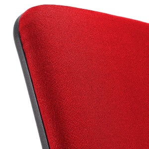 Silla de oficina CALIPSO SIN BRAZOS, respaldo ajustable, en tela negro