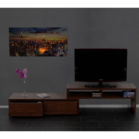 Cuadro LED NEW YORK, con iluminación, 35x100 cm 2