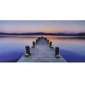 Cuadro LED HORIZONTE, con iluminación, 55x110 cm