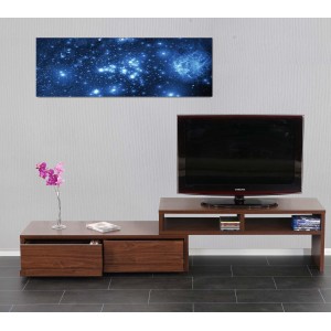 Cuadro LED UNIVERSO, con iluminación, 40x120 cm