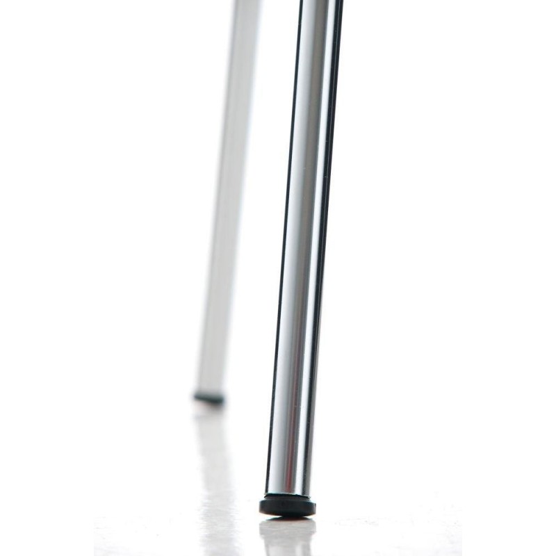 Lote 2 sillas de confidente CARVALLO, estructura metálica, color negro