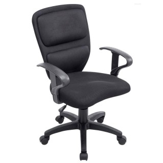 Silla para niños ergonómica SANSA, en malla transpirable color Negro