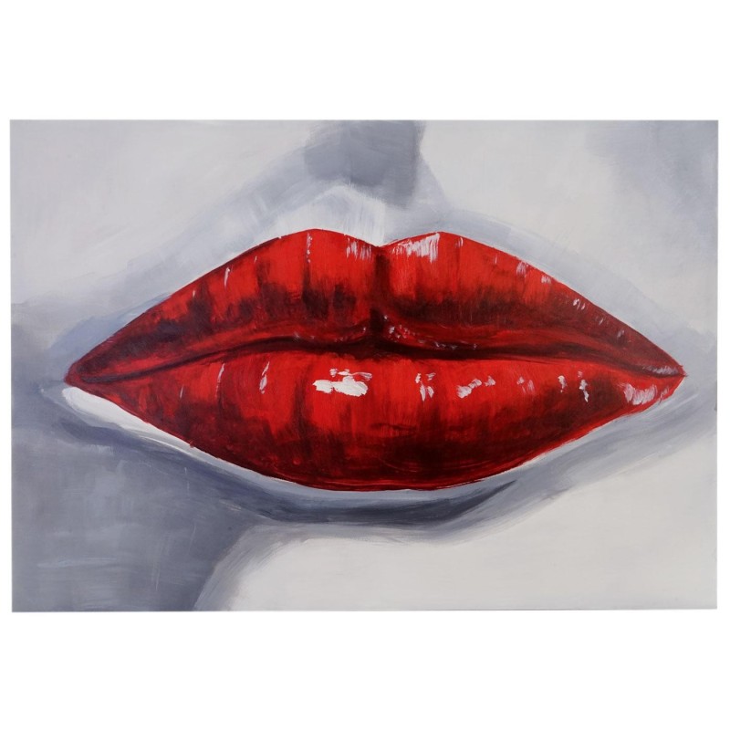 Cuadro LABIOS 85x120x3,5, pintado a mano al óleo