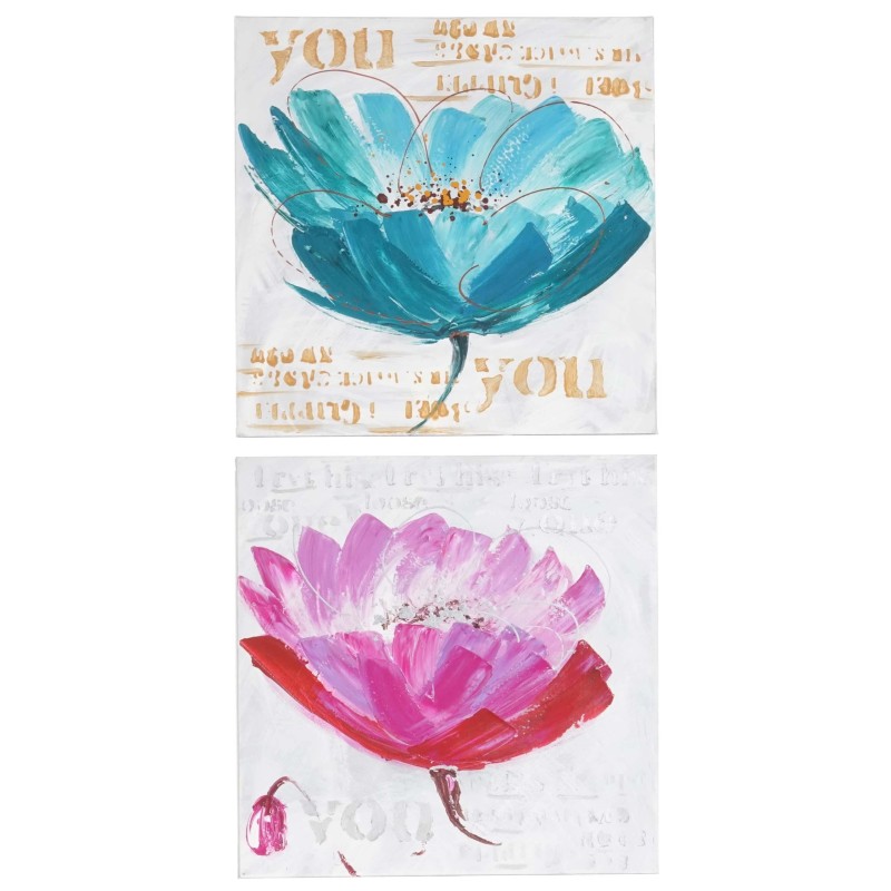 Cuadro ORQUIDEAS 50x100 cm, pintado a mano al óleo