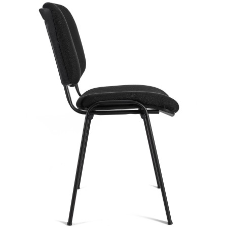 Silla de Confidente MOBY BASE, Cómoda y Práctica, Precio Increible, Color Negro y Patas Negras 2