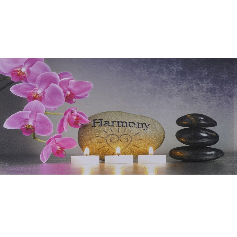 Cuadro LED ARMONIA, con iluminación, 55x110 cm