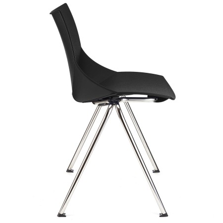 Silla de confidente AMIR en color negro 2